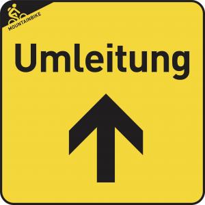Umleitungsschild